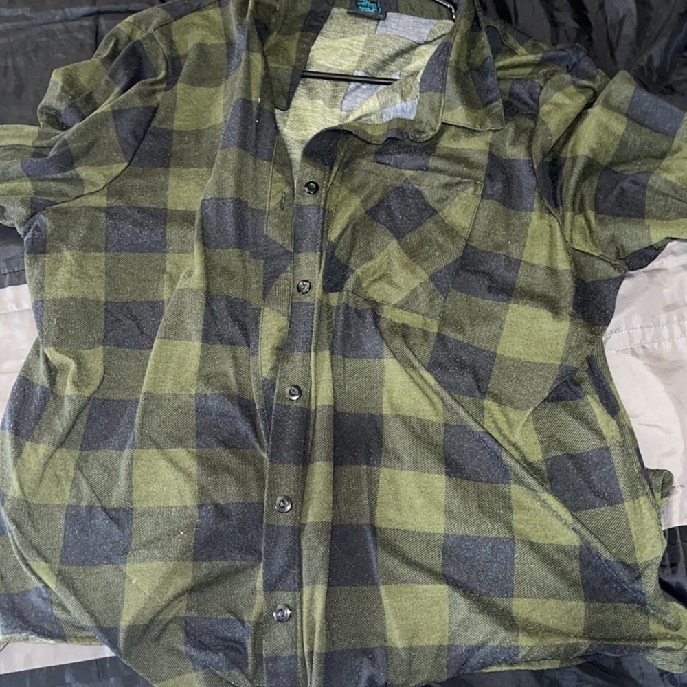 Plaid long sleeves